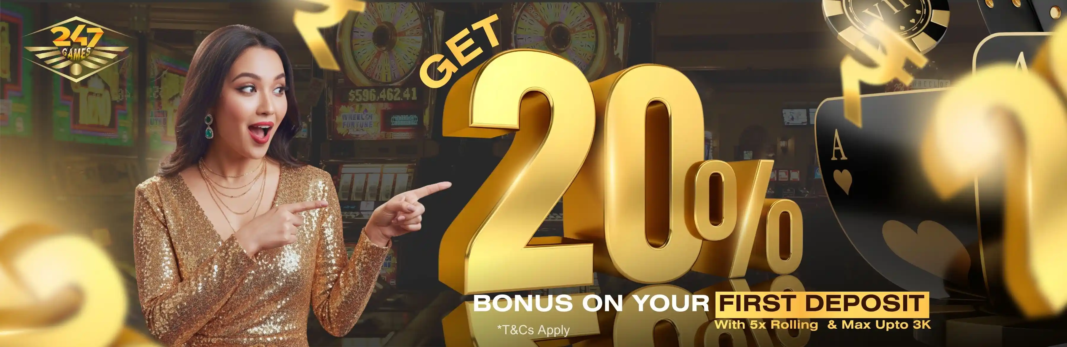 VIP Bonus Banner